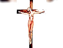 Female Jesus Crucified Naked Slovenian Audio