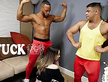 Before The Gym With Kat Dior,  Draven Navarro & Dillon Diaz For Bifuck