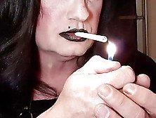 Tranny Slave Smoking
