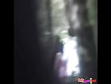 Real Amateur Caught Fuckin In Woods