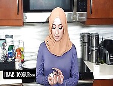 Muslim Maid Gets Her Hijabhookup Ripped While Stealing Money From Boss In Doggystyle