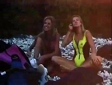 Two Horny Blondes Milfs Swimsuit