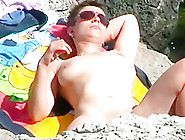 Spy Beach Mature Caught Hidden Filming Lesbian Puffy Nipples