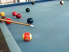 This Pool Game Turns Into A Fingering Good Time