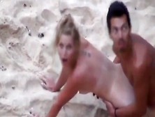My Ex-Wife Gets Slammed My A Stranger In The Butt On The Beach