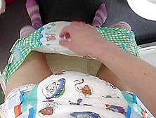 Pov: Sissy In Double Dirty Diapers!