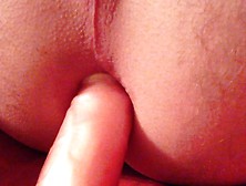 Closeup Of My First Time Playing With My Ass