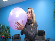 Office Slut Blows 2 Pop & Fucks Virtual Cock With Bo Tingley And Tucker Stevens