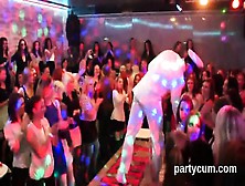 Frisky Girls Get Entirely Crazy And Stripped At Hardcore Party