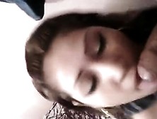 Brunette Crazy For Fat Rods Does A Professional Blowjob