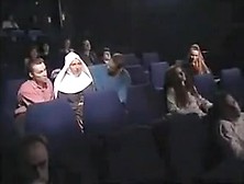 Nun Fuck 2 Guys In Cinema -M1991A1-