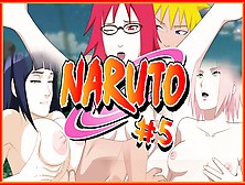 Set Of #5 Naruto Uncensored Anime