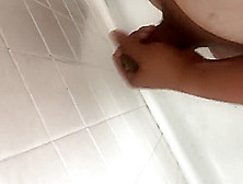 Busting A Load Of Cum In The Shower