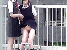 Japanese Students Pissing