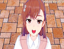 Fucking Mikasa Mikoto From Toaru Kagaku No Railgun - Asian Cartoon Anime