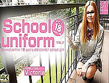 We Met Online 18 Years Mature Slender School Lady Vol2 - Victoria - Kin8Tengoku