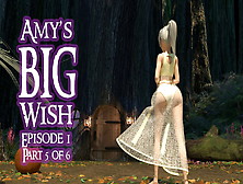 Amy's Big Wish - Mandy Bear - Futanari Boss Fucks Some Ass Really Hard!