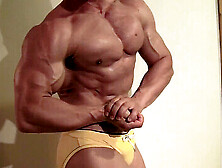 Muscle Worship Session With A Hot Gay Bodybuilder
