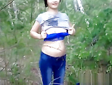 Outdoor Sex In Forestwit Russian Skinny Schoolgirl Teen