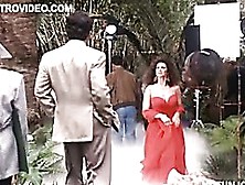Heart-Stopping Actress Lynda Carter Wearing A Really Hot Red Dress