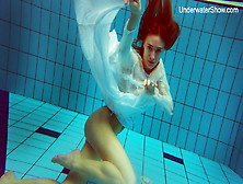 Diana Zelenkina Enjoys Swimming Naked
