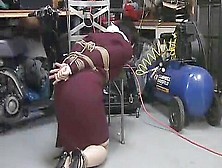 Real Estate Lady Tied Up And Gagged In Garage! P2