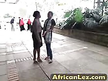 Black Lesbians Lick Each Other's Pussies