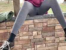 Teen Girl Pees Her Leggings