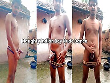 Indian Bottom Gay Showing His Big Ass And Masturbating His Cock