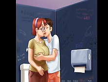 Summetime Saga 0. 20. 11 Part#16 - Kinky Sex In The Bathroom