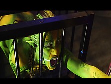 Two Hot Little Alien Bitches Are Getting Fucked By A Horny Dude
