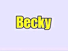 Becky Masturbating In Ff Nylons