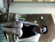 Timid Egyptian Girl Tries On Lingerie For Webcam