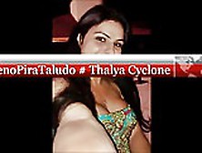 Thalya Cyclone Levando Porra Na Cara. Mp4