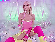 Pink Barbie Doll Kay Lovely Is Ready To Give You Amazing Blowjob