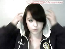 Hot Emo Teen Likes To Show Pussy And Tits To Friends