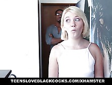Teensloveblackcocks- Young Blonde Cutie Loves Bbc