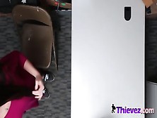 Stunning Young Thief Karlee Grey Getting Stripped And Fucked On The Desk
