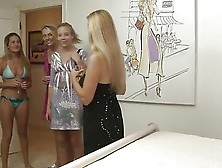 Blonde Babe Fucked By Her Stepmoms Lesbian Friend