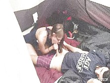 Caught Banging Hard In Allies Tent Camping