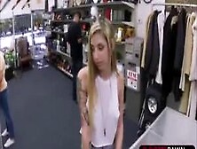 Beautiful And Sexy Blonde Lady Gets Hammered By Shawn In His Office