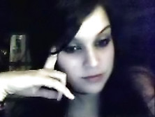 Delightful Dark Haired Solo Webcam Beauty