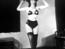 Vintage Stipper Film - B Page Hat Dance