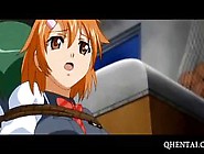 Busty Hentai Teacher Riding Her Hung Student