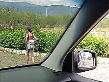 I Find A Fine Thin Hitchhiker Walking On The Road And Fuck Her In Exchange For A Lift