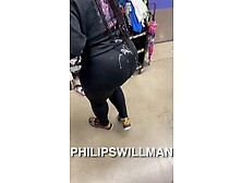 Big Booty Black Woman Wipes Cum Off Her Ass