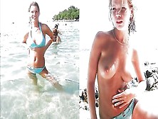 Hot Bikini Cuties - Clothed And Exposed Slideshow