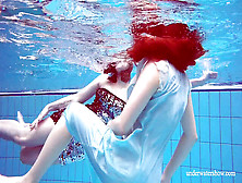 Dashka And Vesta Underwater Teenagers
