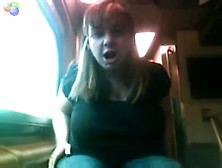 Flashing Titsn Pussy In A Train. Wmv