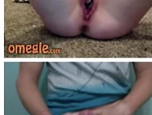 Omegle Girl Helps Me Cum
